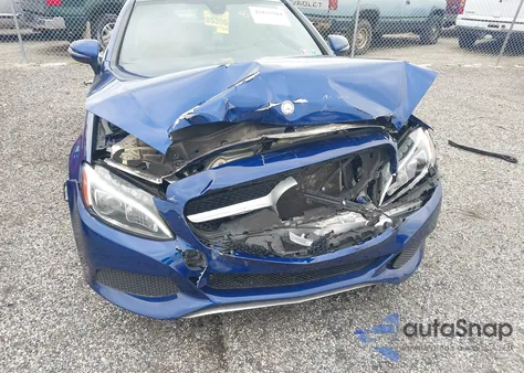 2017 Mercedes-Benz C 300 4Matic from USA, damaged, VIN WDDWJ4KB1HF337238